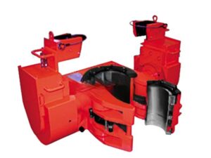 Hydraulic operated CD elevator