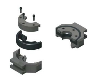 F type-Pipe ram assembly & top seal & packer & body