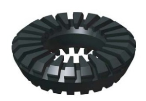 SL Element packer-rubber core